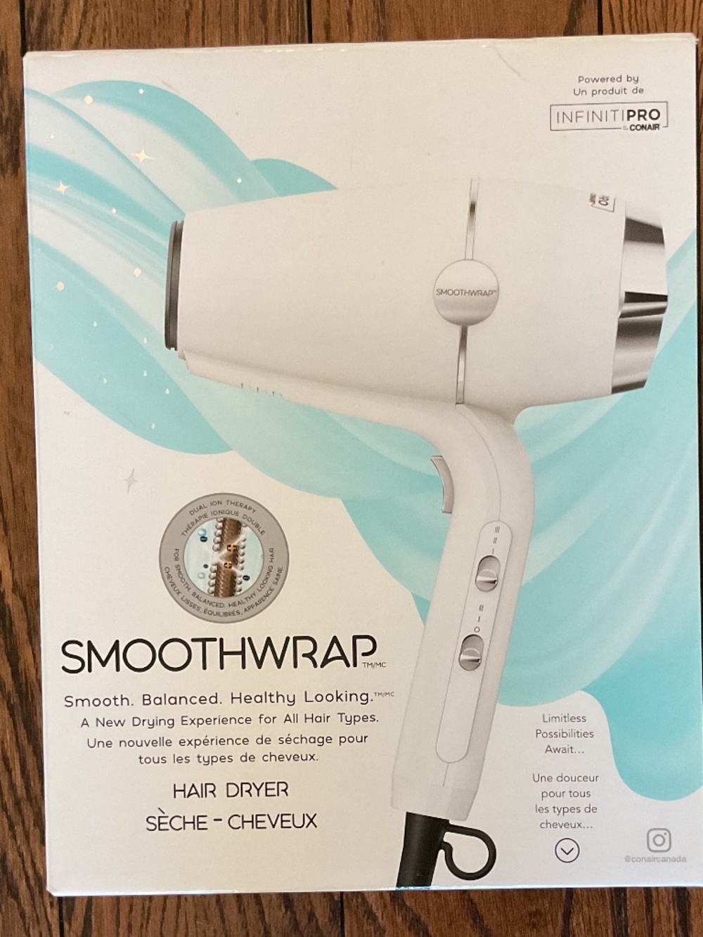 💐NWT💐 Conair InfinitiPRO SmoothWrap Hair Dryer